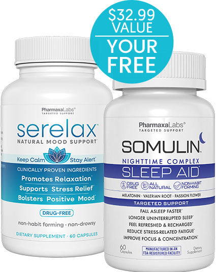 Free Somulin sleep aid with Serelax